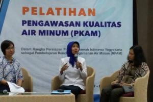 Orientasi Sistem Monitoring Dan Evaluasi Pengawasan Kualitas Air  Minum Tanggal 7-8 Juni 2017 di Hotel Galerry Prawirotaman Yogyakarta
